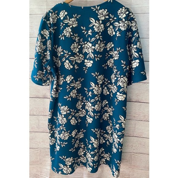 Amelia James AJ Salina dress plus size XXXL 3XL floral green - Picture 4 of 9